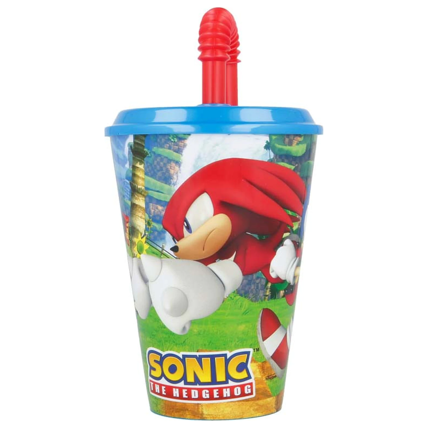 Sonic Adventure Trinkhalmbecher, Plastik 430 ml Produktfoto