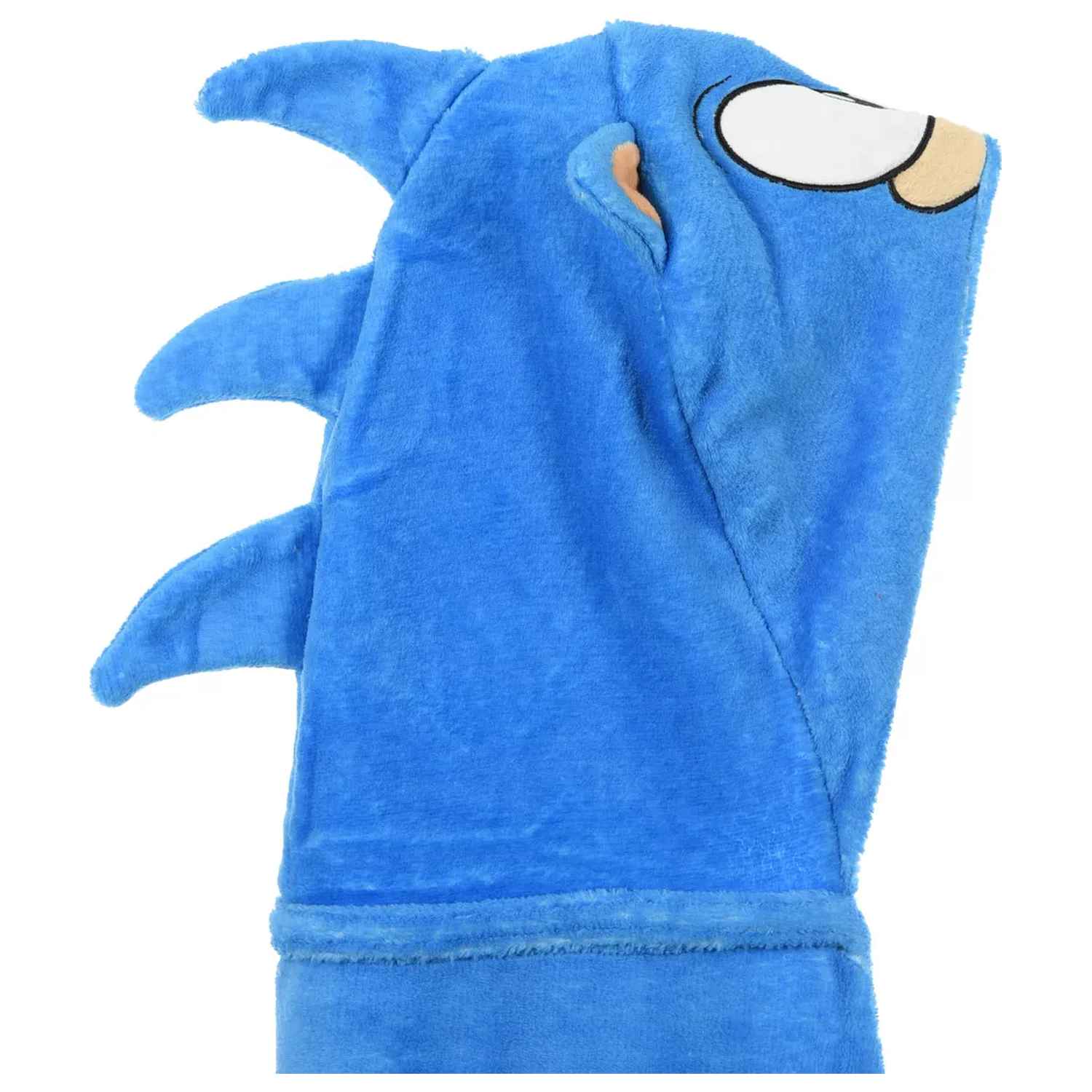 Sonic Blue Blur Kuscheldecke mit Kapuze 80x120 cm Produktfoto