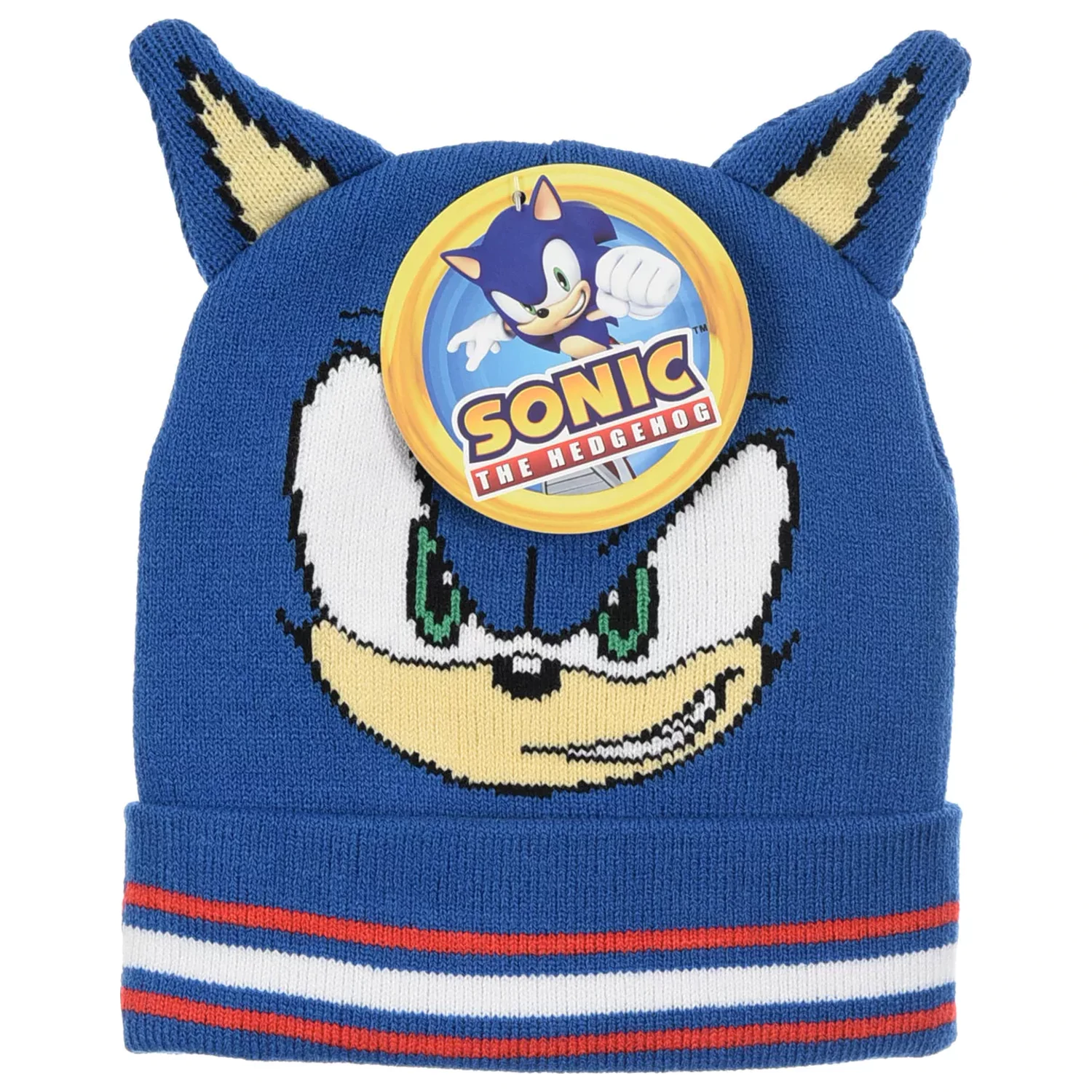 Sonic Blue Hero Kinder Cappy mit 3D-Ohren 54 cm Produktfoto