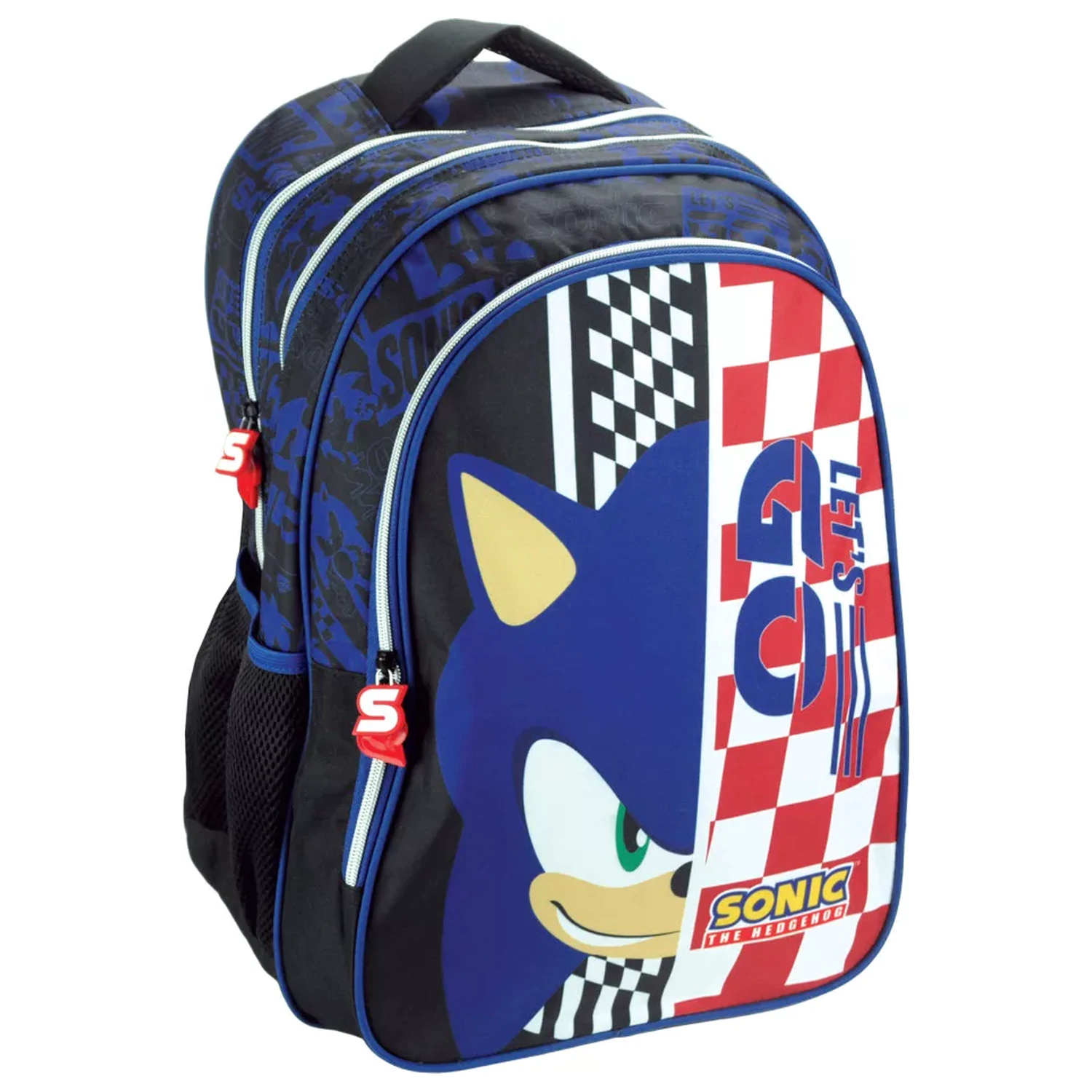 Sonic Champion Racer Schultasche, Tasche 42 cm Produktfoto