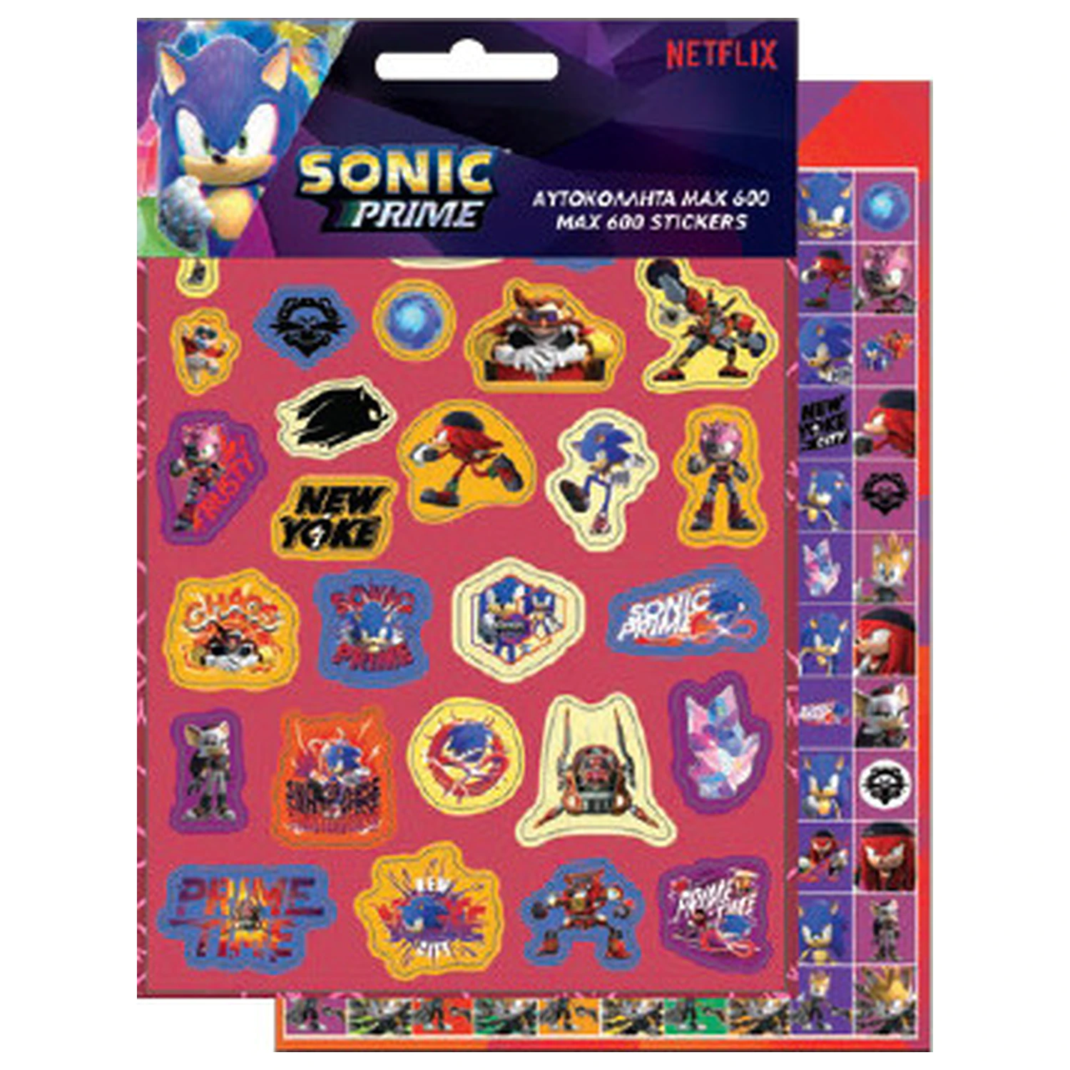 Sonic Chaos 600-teiliges Sticker-Set Produktfoto