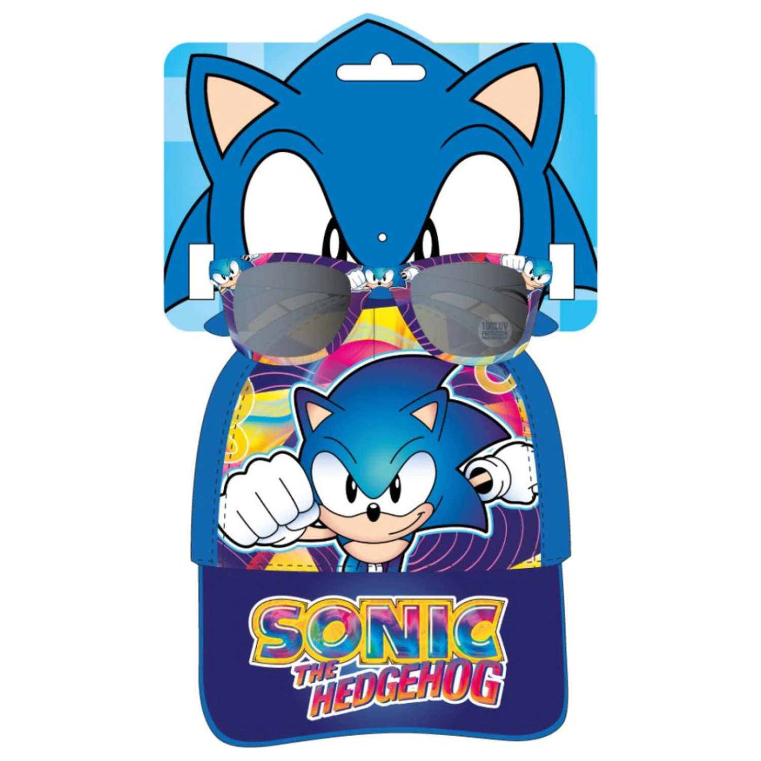 Sonic Colors Sonnenbrille und Baseballkappen-Set Produktfoto