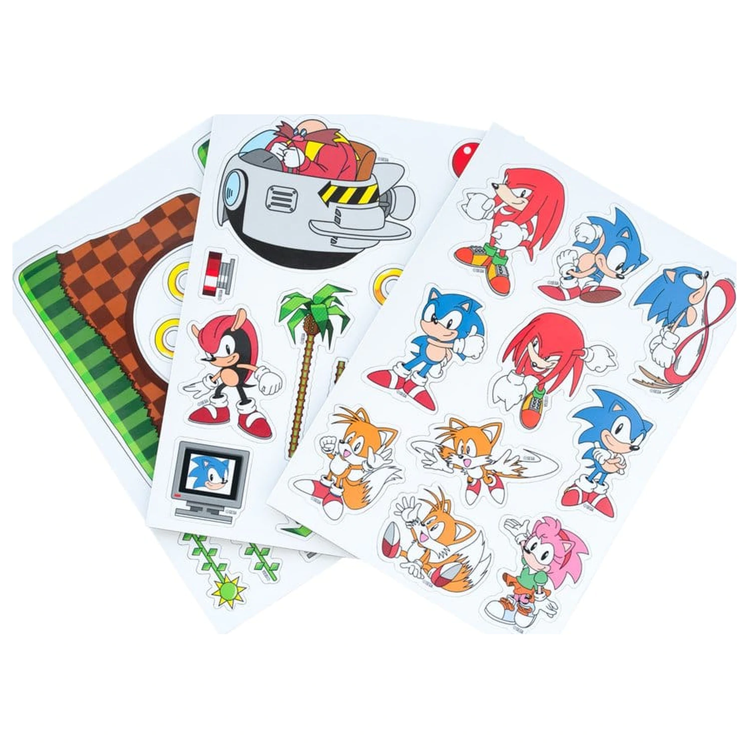 Sonic Die-Cut Magnet Set Produktfoto