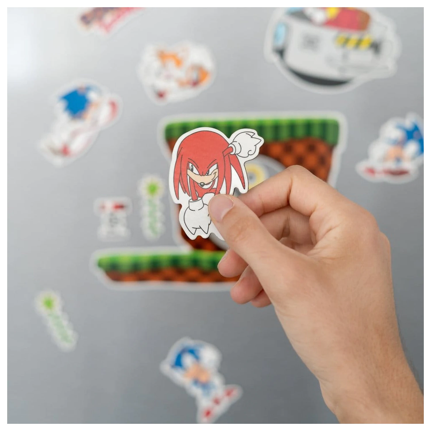 Sonic Die-Cut Magnet Set Produktfoto