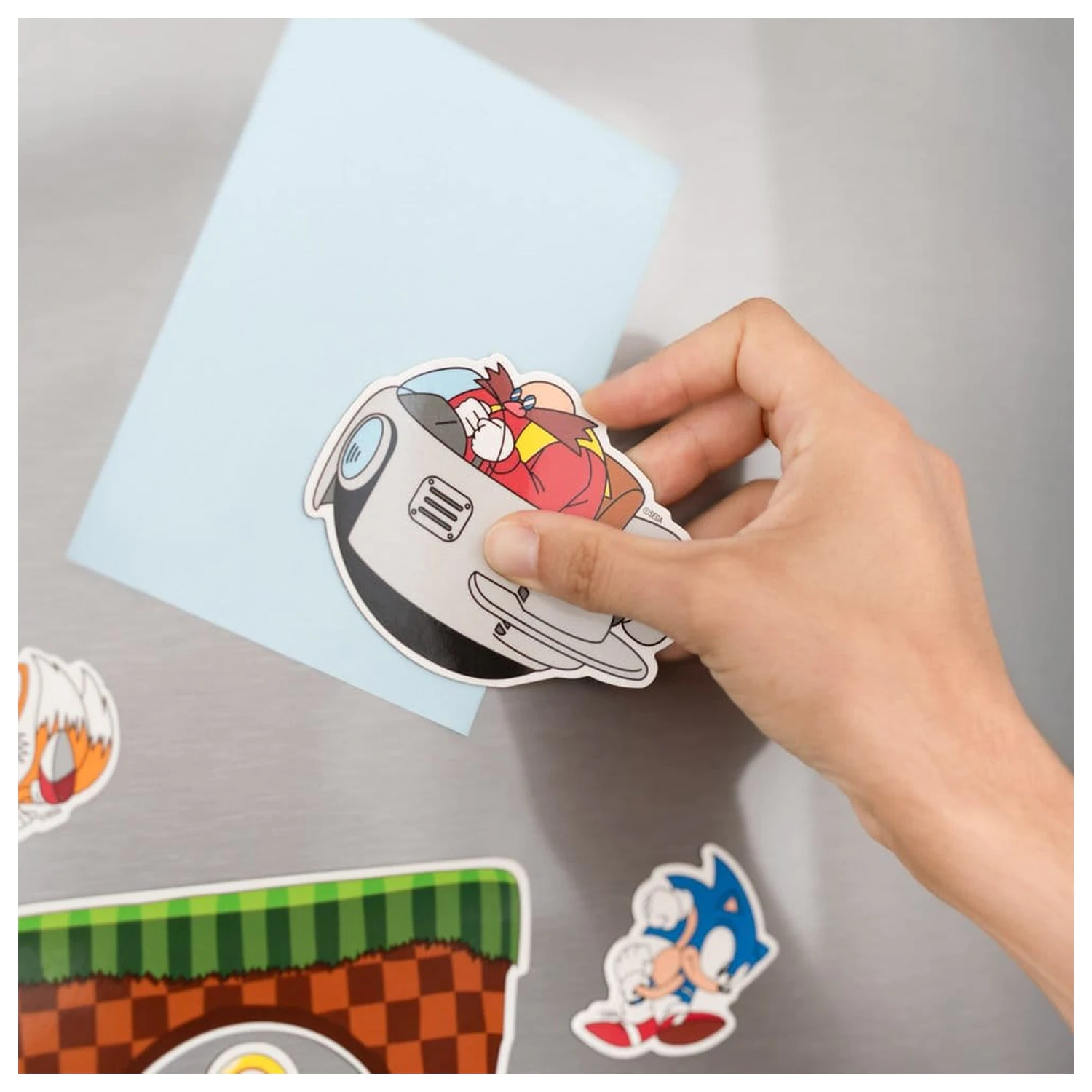 Sonic Die-Cut Magnet Set Produktfoto