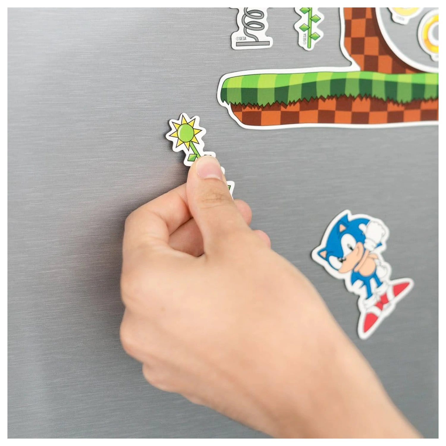 Sonic Die-Cut Magnet Set Produktfoto