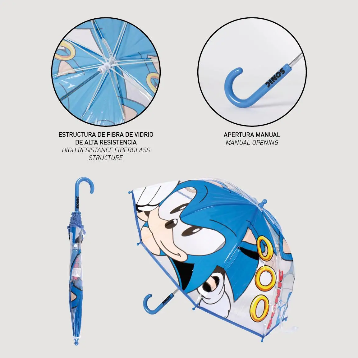 Sonic Regenschirm termékfotó