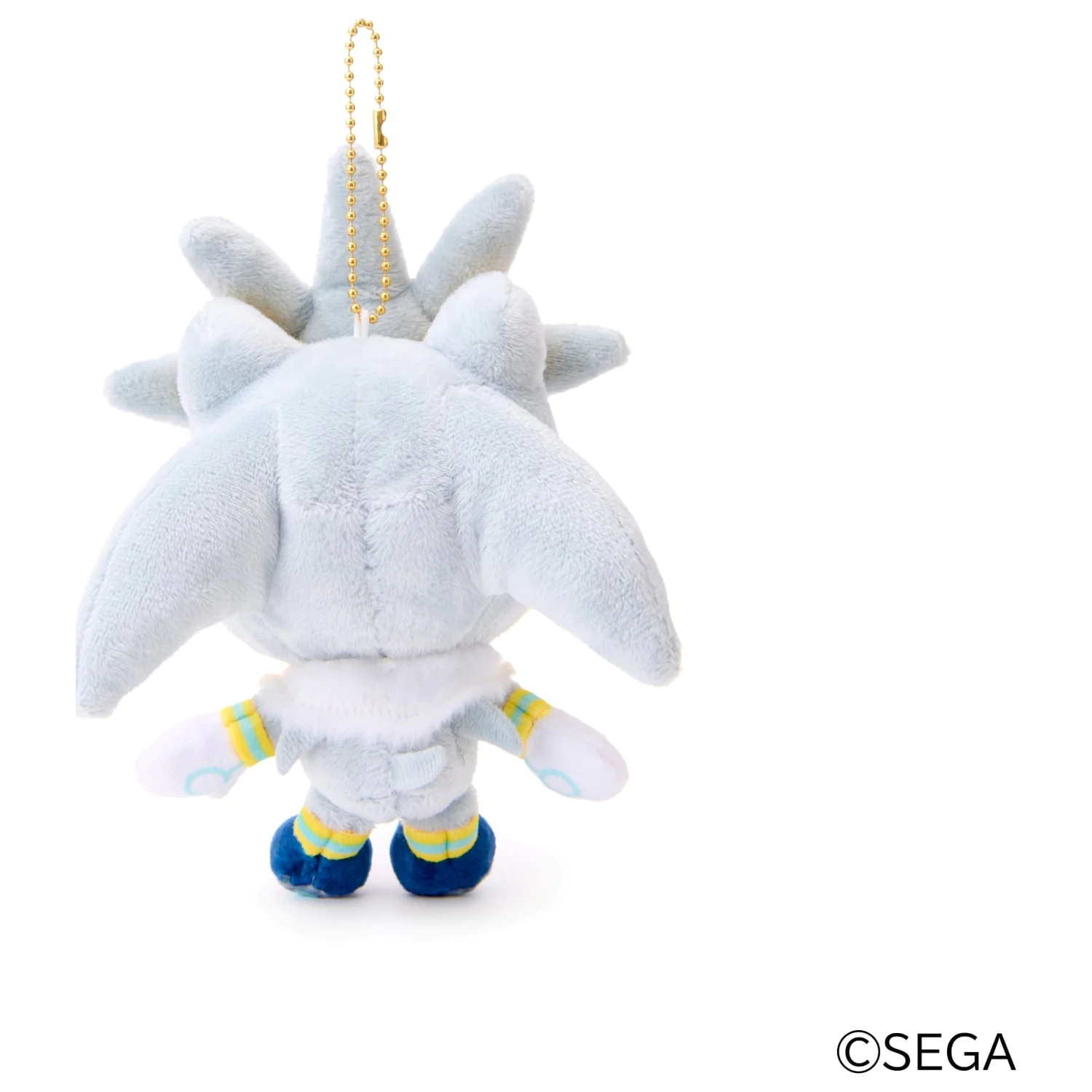 SONIC & FRIENDS Silber Maskottchen Plüsch 16cm Produktfoto