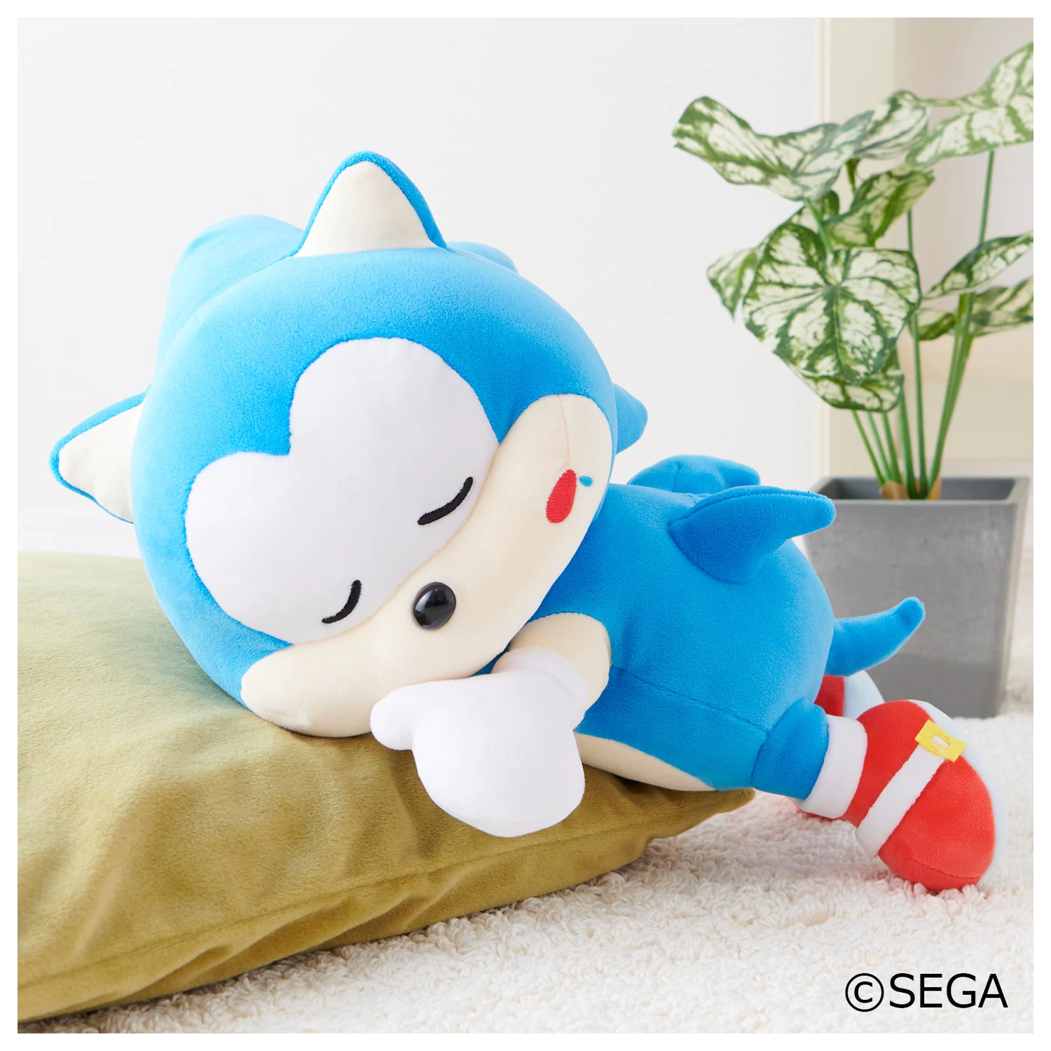 SONIC & FRIENDS Sonic Schlaf Plüschtier 20cm Produktfoto