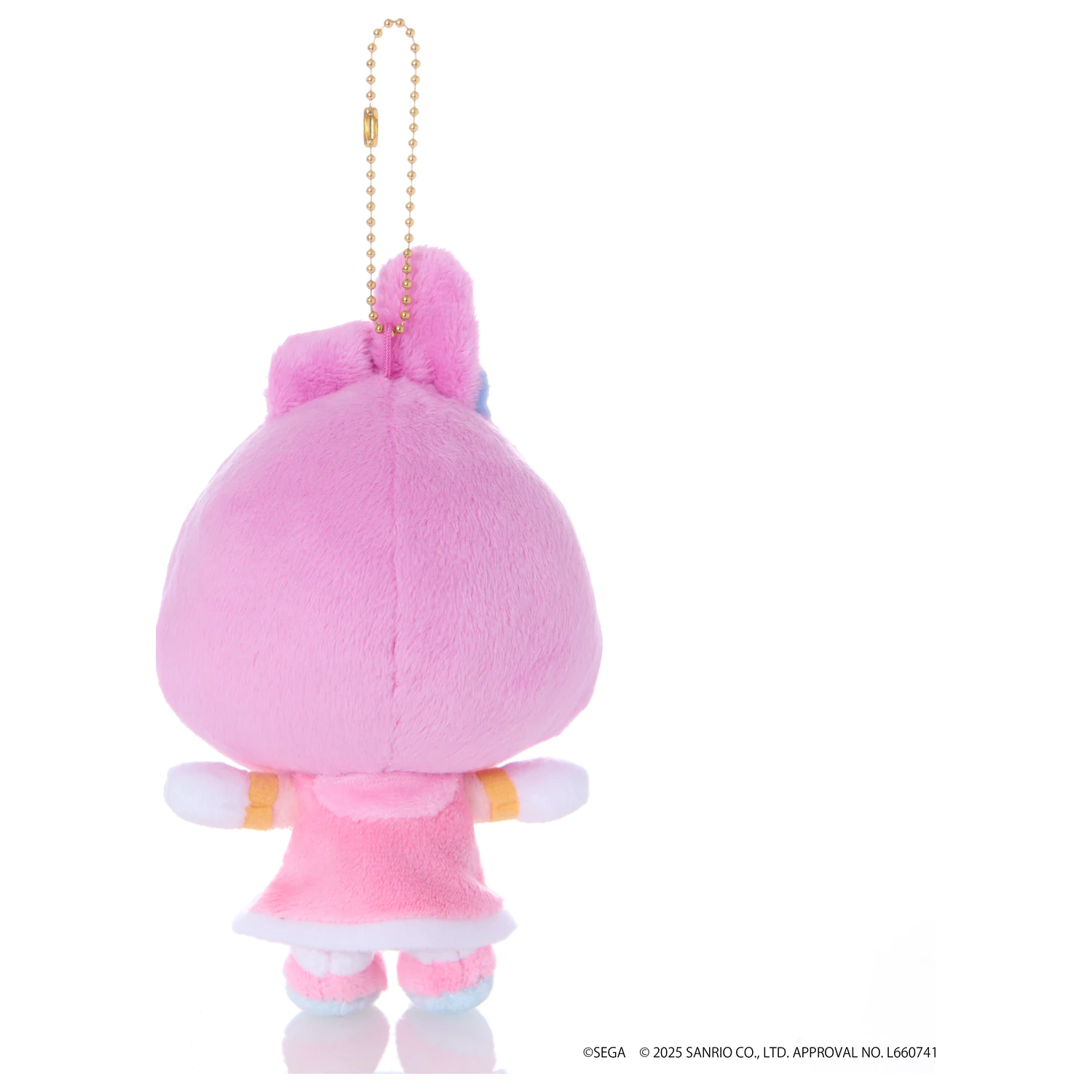 SONIC & FRIENDS x SANRIO Amy x My Melody Maskottchen Plüsch 8cm Produktfoto