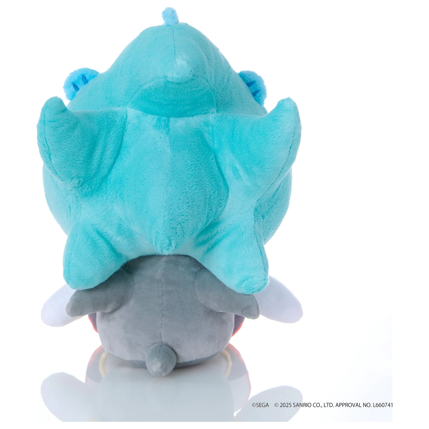 Sonic & Friends x Sanrio Shadow x Hangyodon Plüschtier 24cm Produktfoto