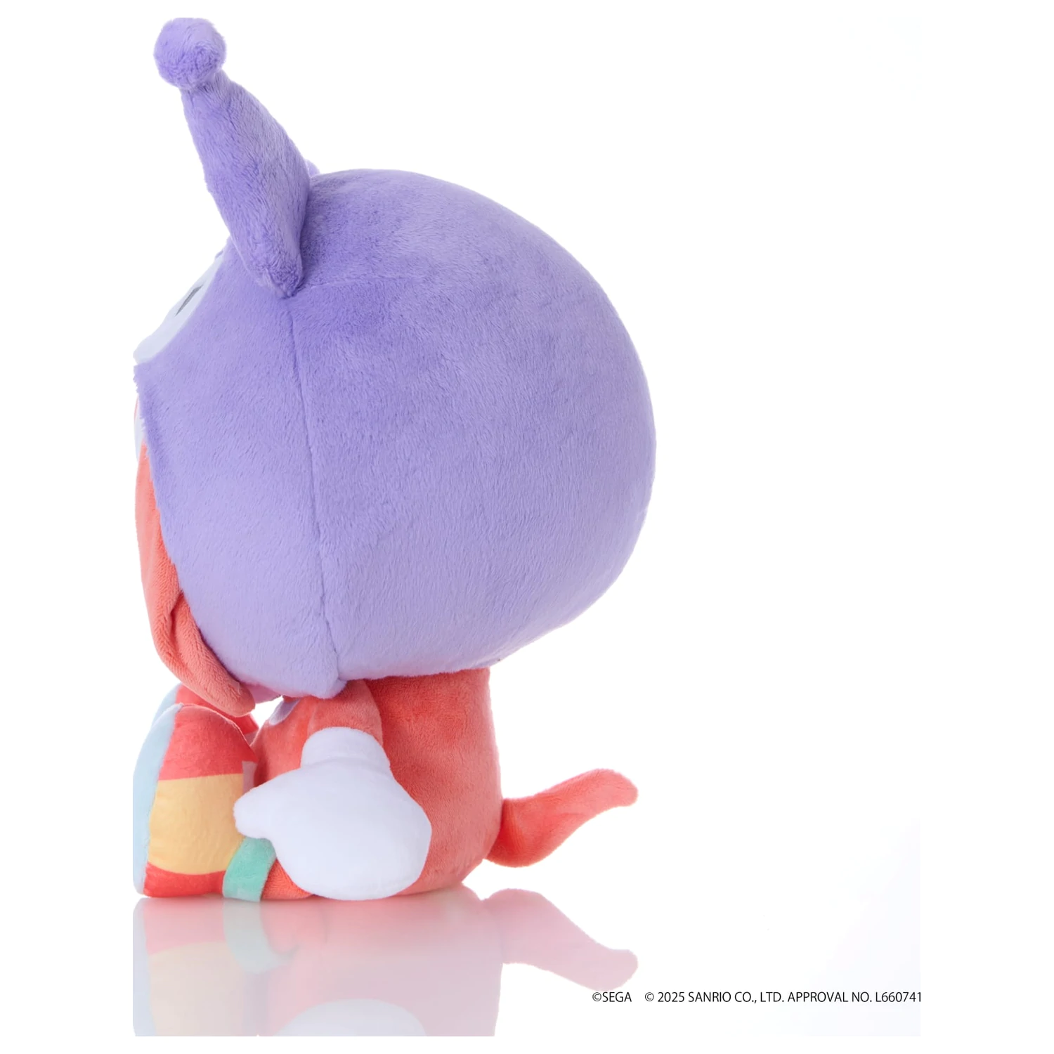 SONIC & FRIENDS X SANRIO Knuckles X Kuromi Plüsch 24cm Produktfoto