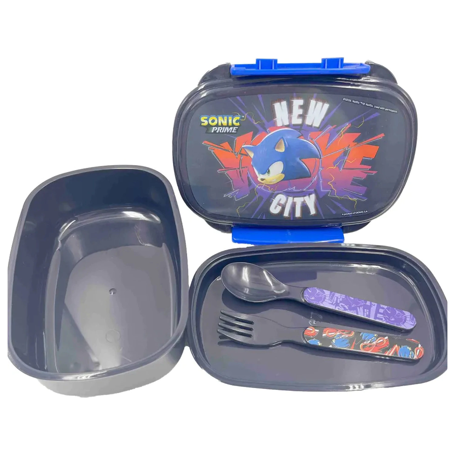 Sonic Get Me Sandwich Box + Besteck Set Produktfoto