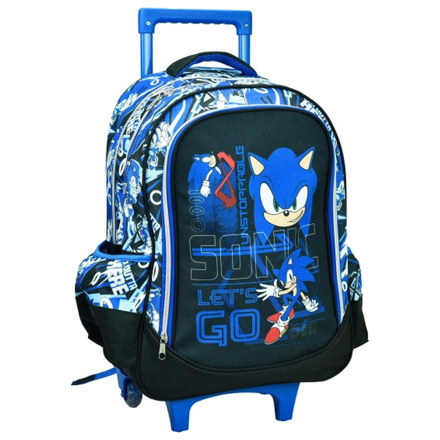 Sonic Go Fast Rolling Schultasche, Tasche 46 cm Produktfoto