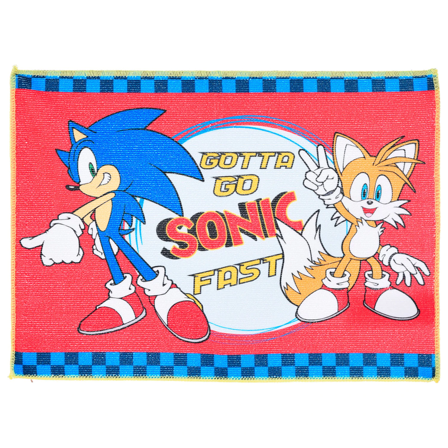 Sonic Gotta Go Handtuch, Gesichtshandtuch, Handtuch Produktfoto