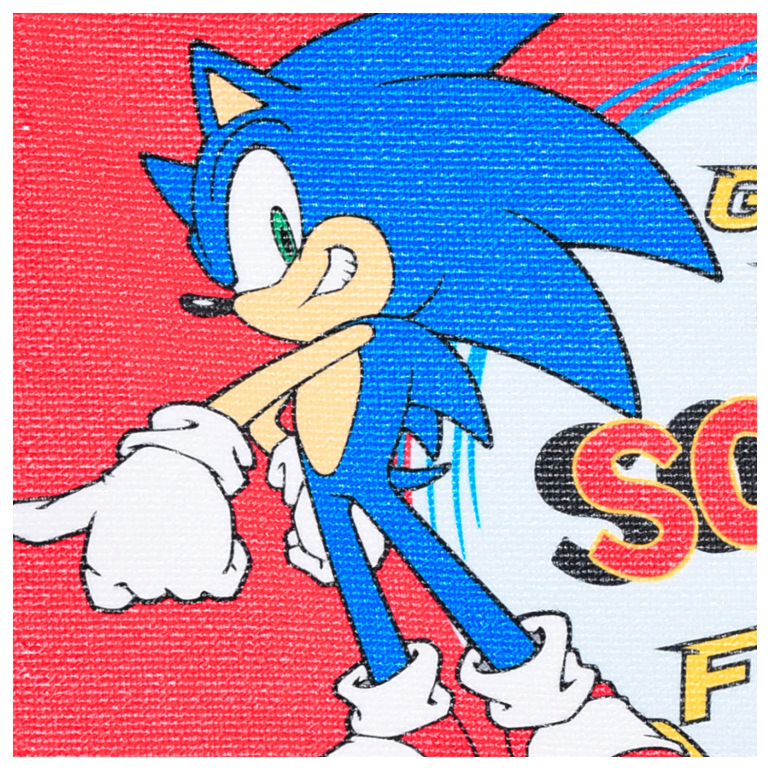 Sonic Gotta Go Handtuch, Gesichtshandtuch, Handtuch Produktfoto