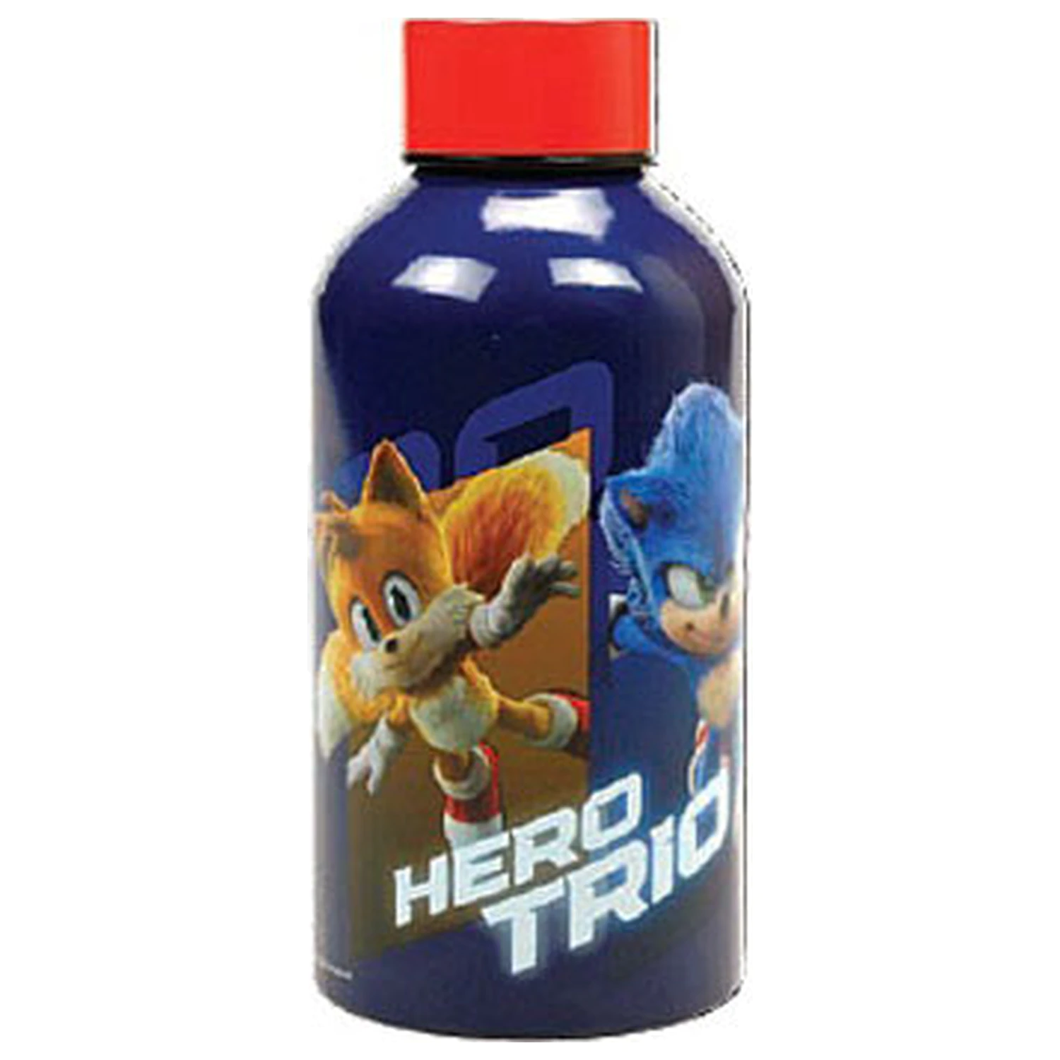 Sonic Heroes Trio Aluminium-Wasserflasche mit Schraubverschluss 500 ml Produktfoto