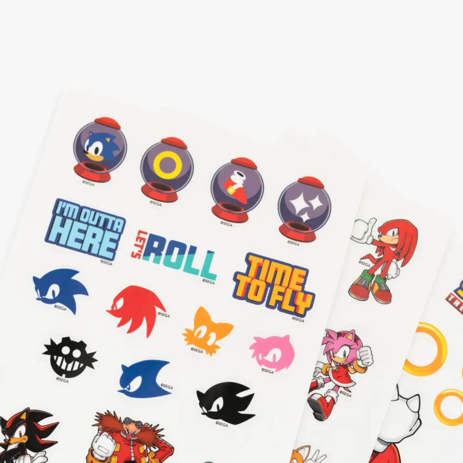 Sonic Sticker-Set Produktfoto