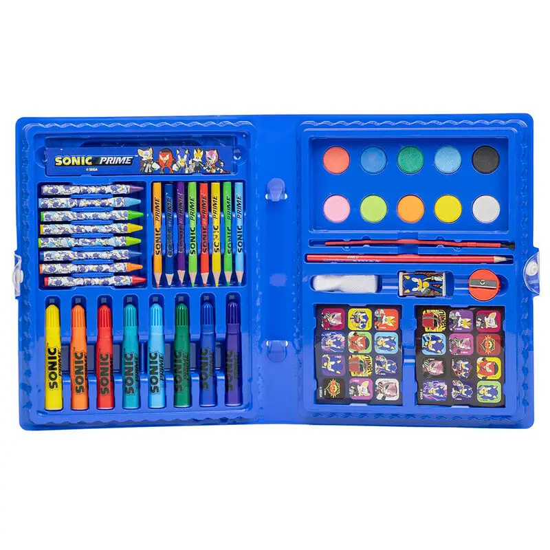 Sonic Prime Colouring Schreibwaren set Produktfoto