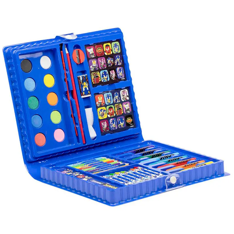 Sonic Prime Colouring Schreibwaren set Produktfoto