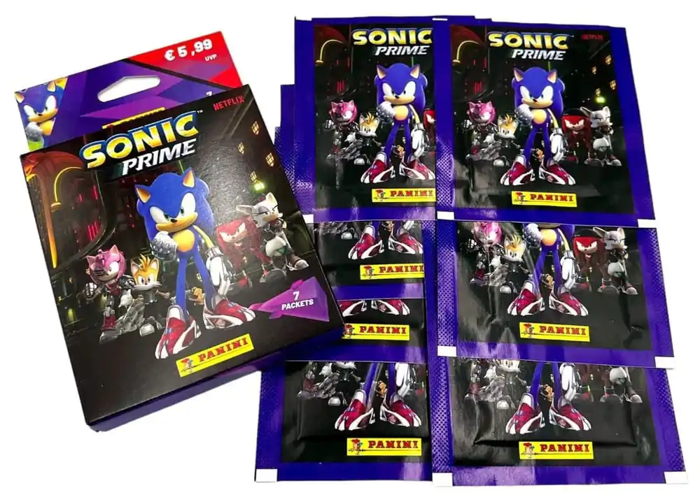 Sonic Prime Sticker Collection Eco-Blister *Deutsche Version* Produktfoto