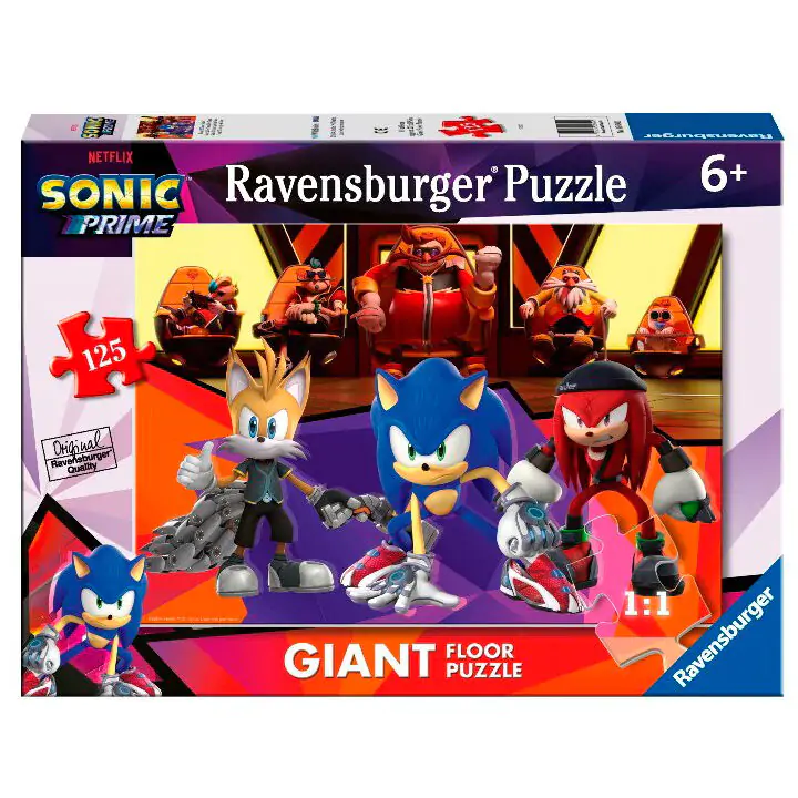 Sonic Prime giant Puzzle 125St Produktfoto