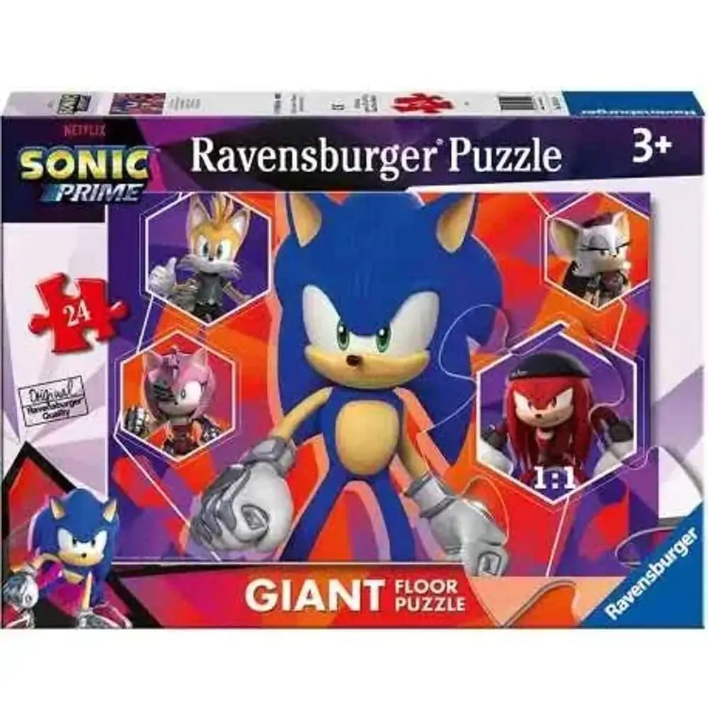 Sonic Prime giant Puzzle 24St Produktfoto