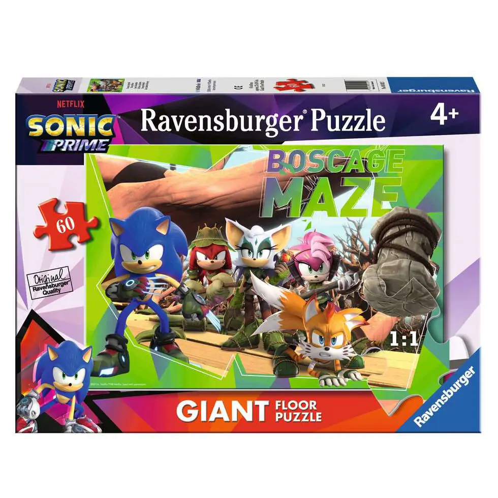 Sonic Prime giant Puzzle 60St termékfotó