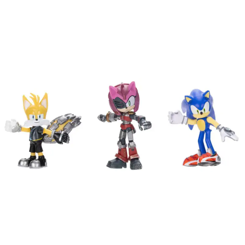 Sonic Prime New Yoke City set Figurn 6cm Produktfoto