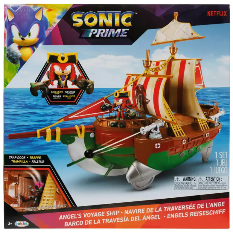 Sonic Prime Pirate Ship Spielset termékfotó