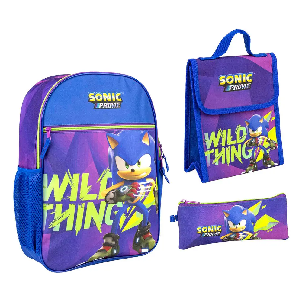 Sonic Prime Rucksack + Lunchbox + Mäppchen 42cm termékfotó