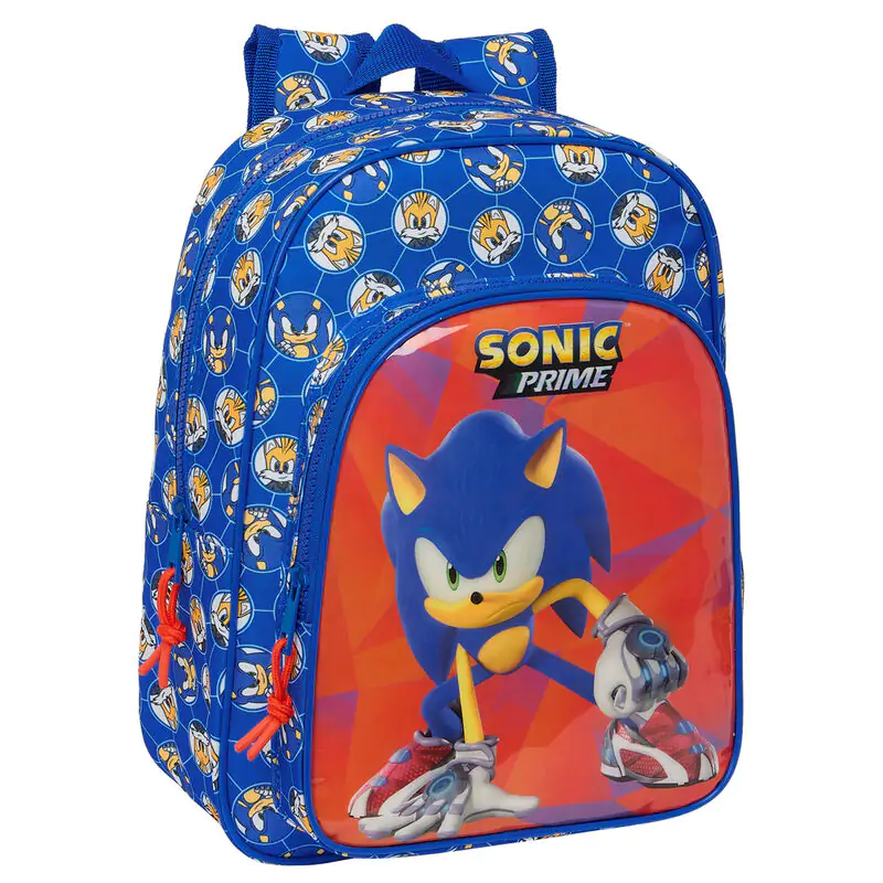 Sonic Prime Anpassungsfähig Rucksack 34cm Produktfoto