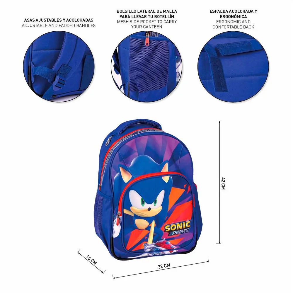 Sonic Prime Rucksack 42cm termékfotó