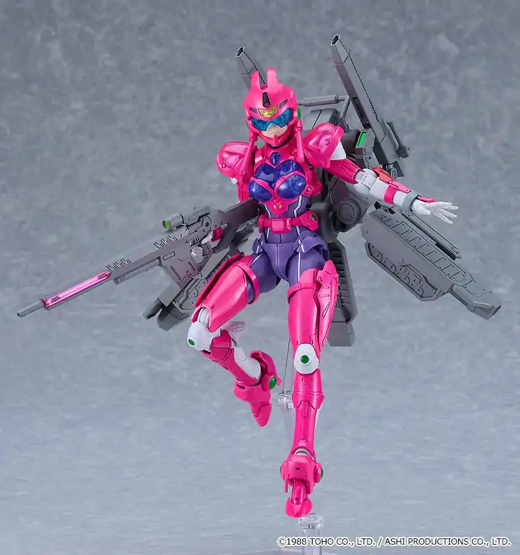 Sonic Soldier Borgman PLAMAX Plastikmodellbausatz Artistic Arrange Anice Farm &amp; Sonic Weapon Set 17 cm Produktfoto