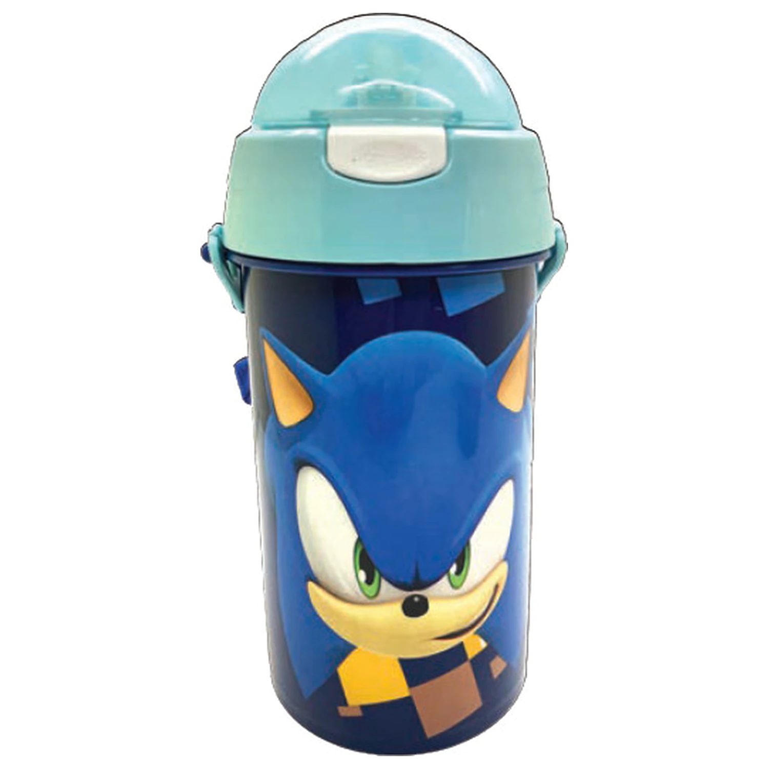 Sonic Speed Blue Plastik Trinkflasche mit Henkel 500 ml Produktfoto