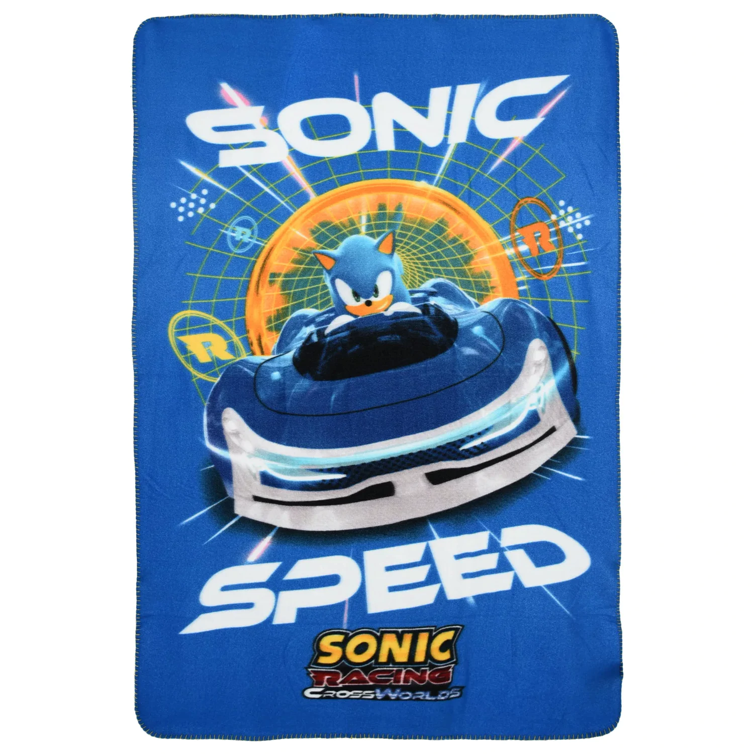 Sonic Speed Fleece-Decke 100x150cm Produktfoto