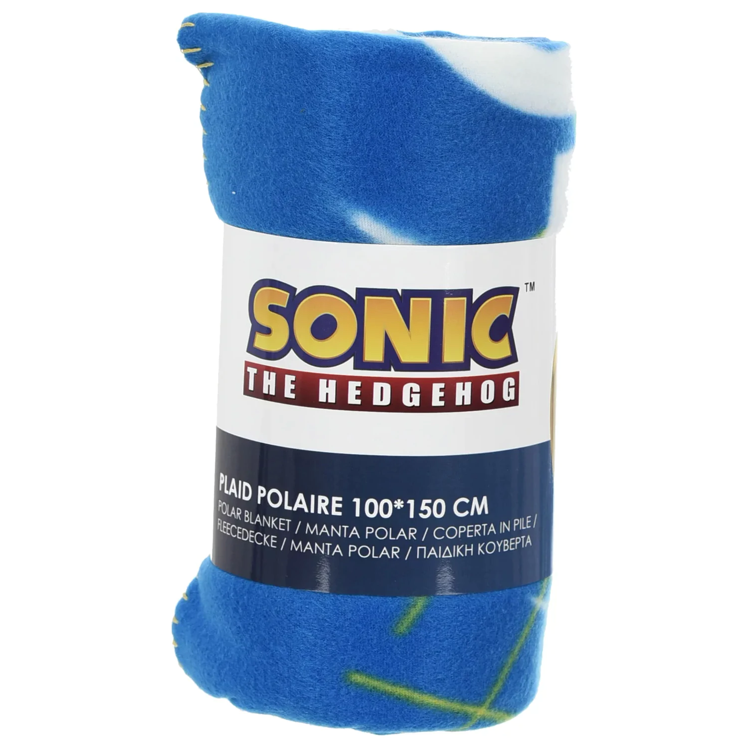 Sonic Speed Fleece-Decke 100x150cm Produktfoto