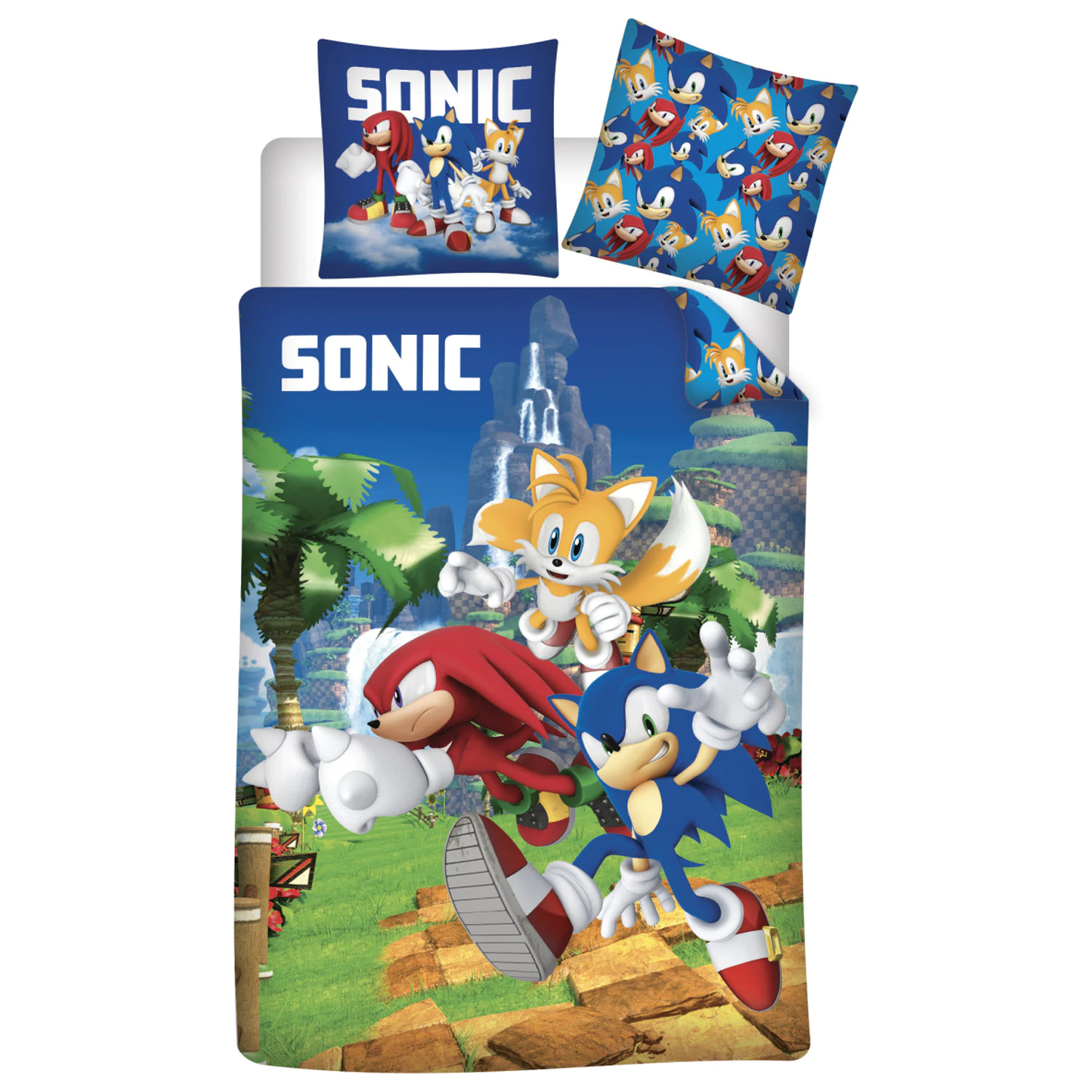 Sonic Speedy Dreams Bettbezug Produktfoto
