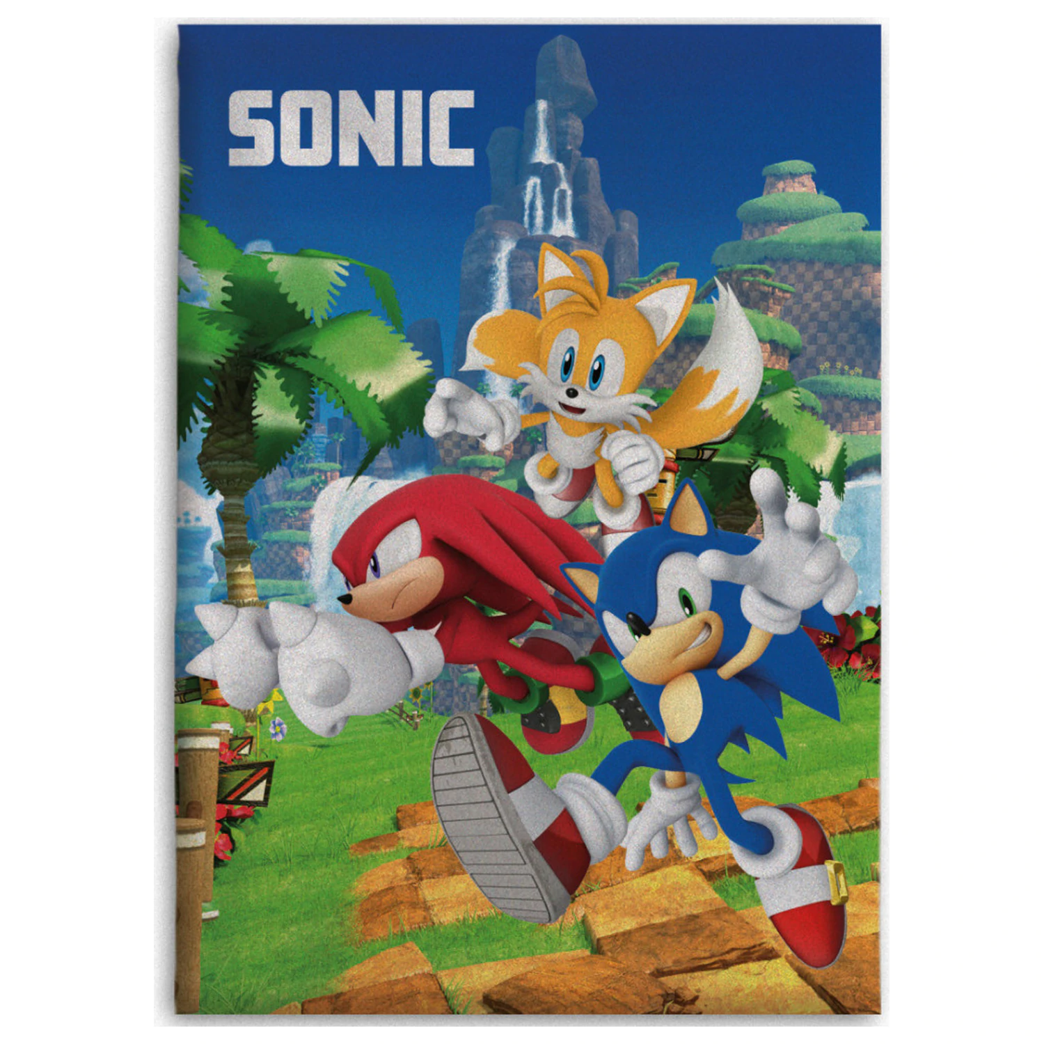 Sonic Speedy Dreams Fleece-Decke Produktfoto