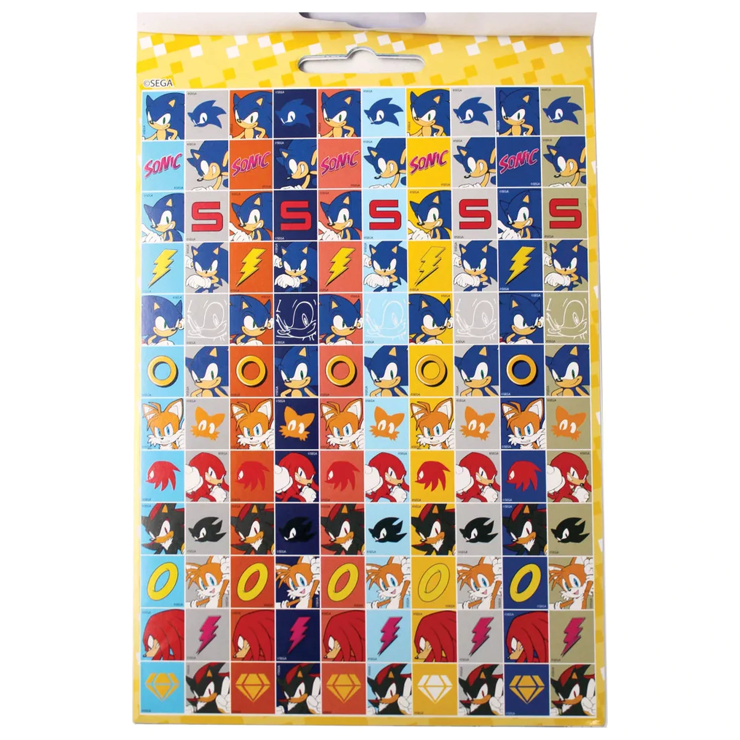 Sonic Squad 600-teiliges Sticker-Set Produktfoto