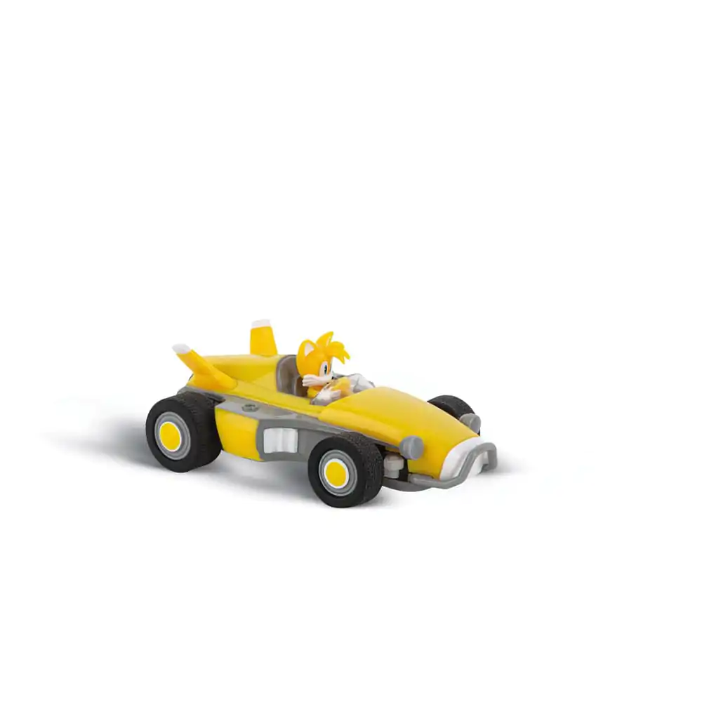 Sonic the Hedgehog ferngesteuertes Auto 1/43 2.4GHz Mini Tails Produktfoto
