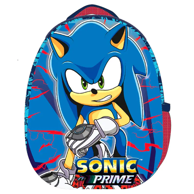 Sonic the Hedgehog 3D Eggy Rucksack 35cm Produktfoto