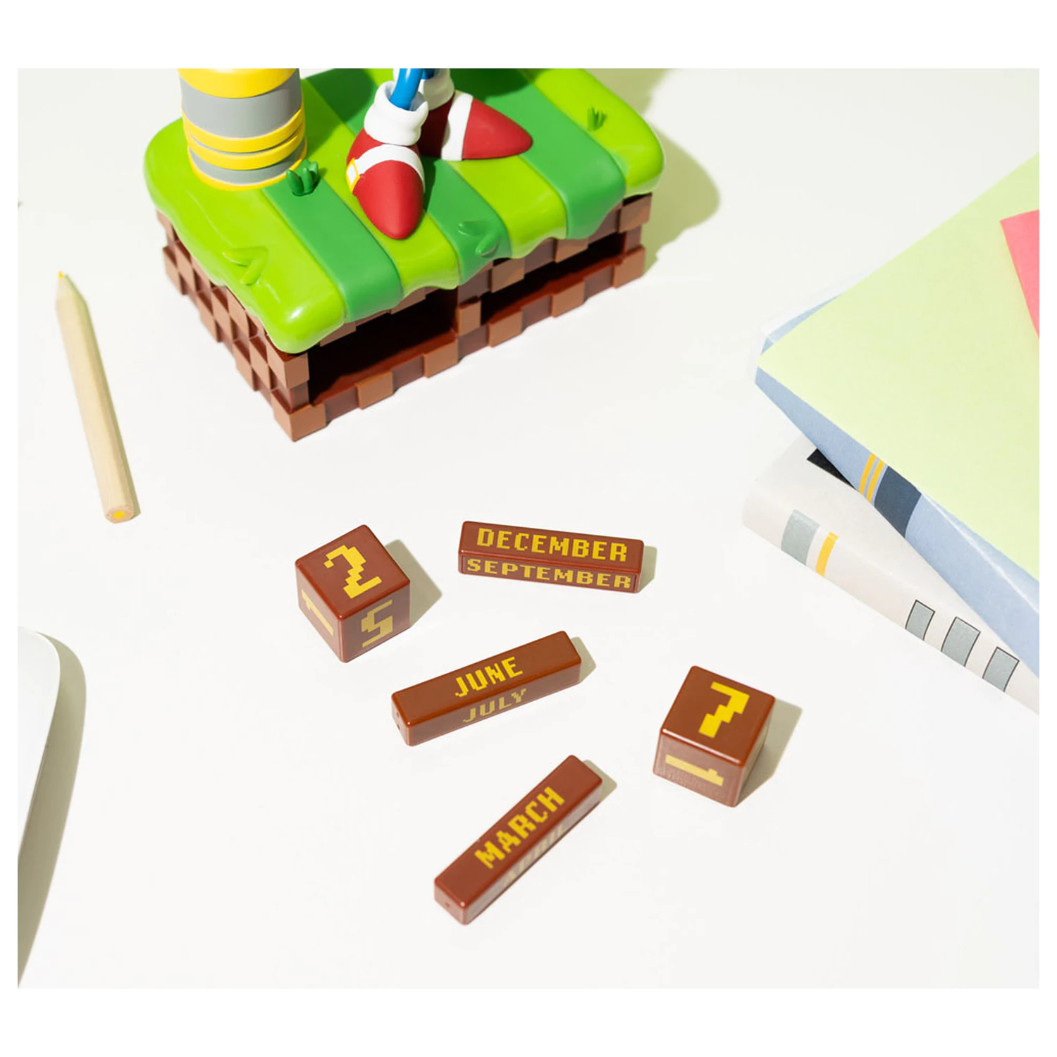 Sonic the Hedgehog 3D ewiger Kalender Produktfoto