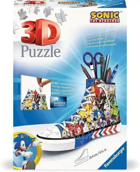 Sonic - The Hedgehog 3D Puzzle Sneaker (108 Teile) termékfotó