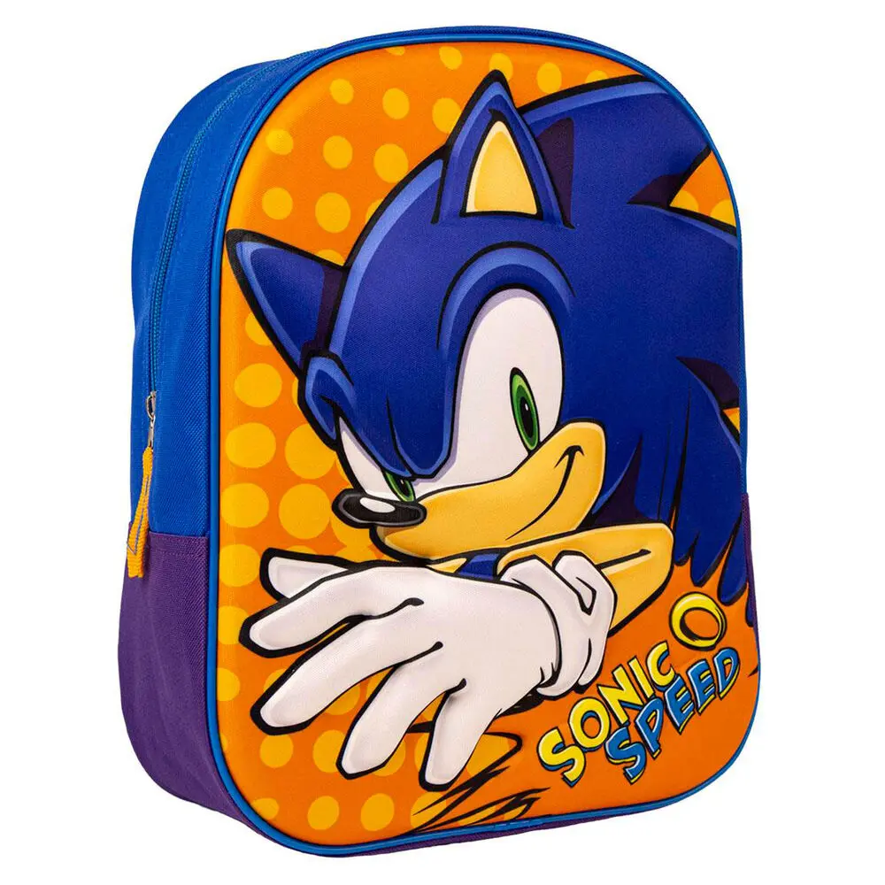 Sonic The Hedgehog 3D Rucksack 31cm termékfotó