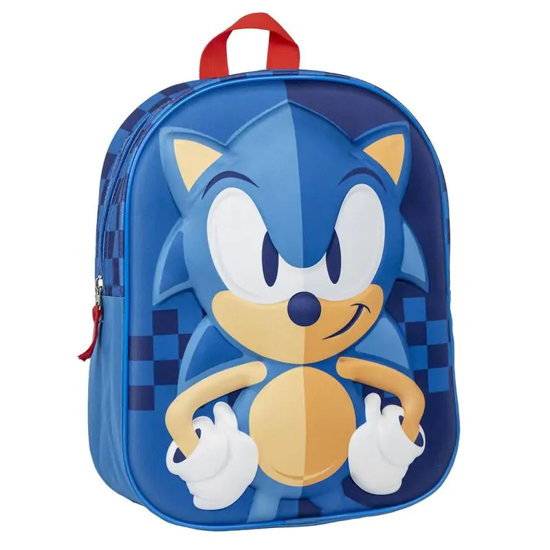 Sonic the Hedgehog 3D Rucksack 31cm Produktfoto