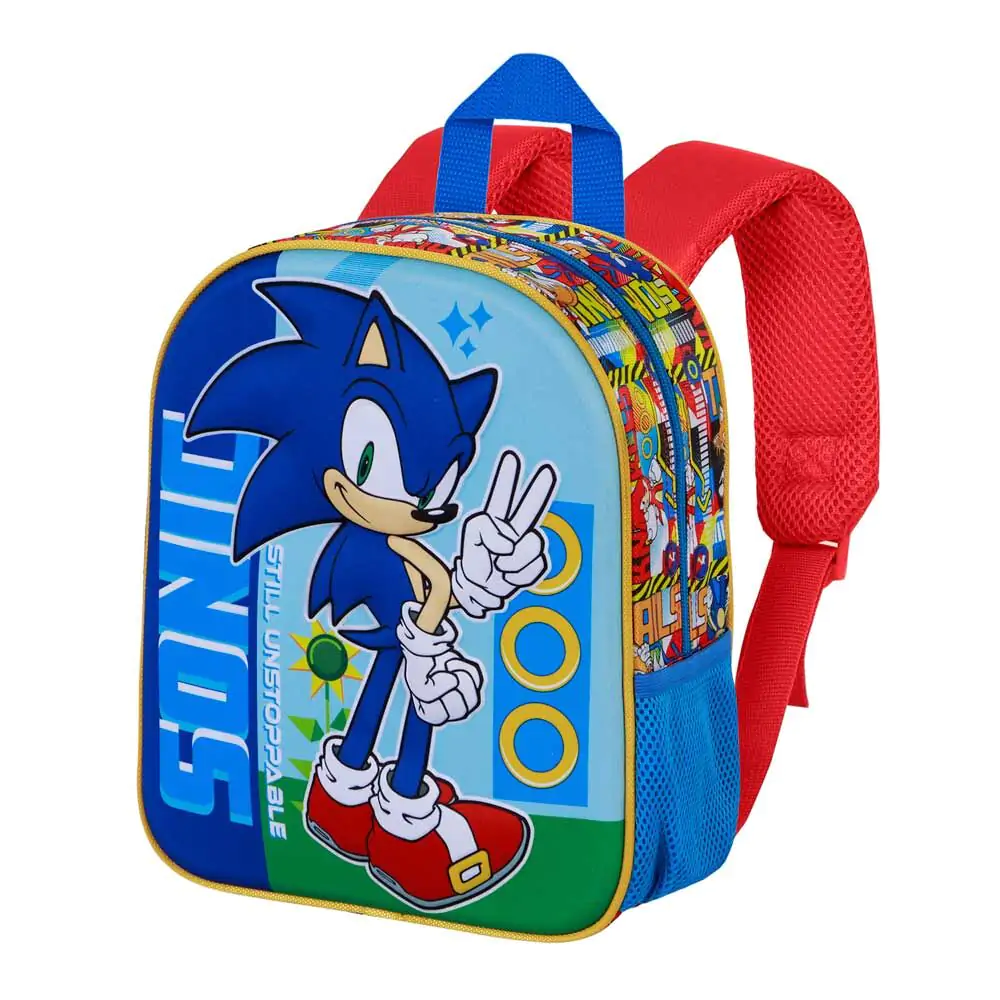 Sonic The Hedgehog 3D Rucksack 31cm Produktfoto