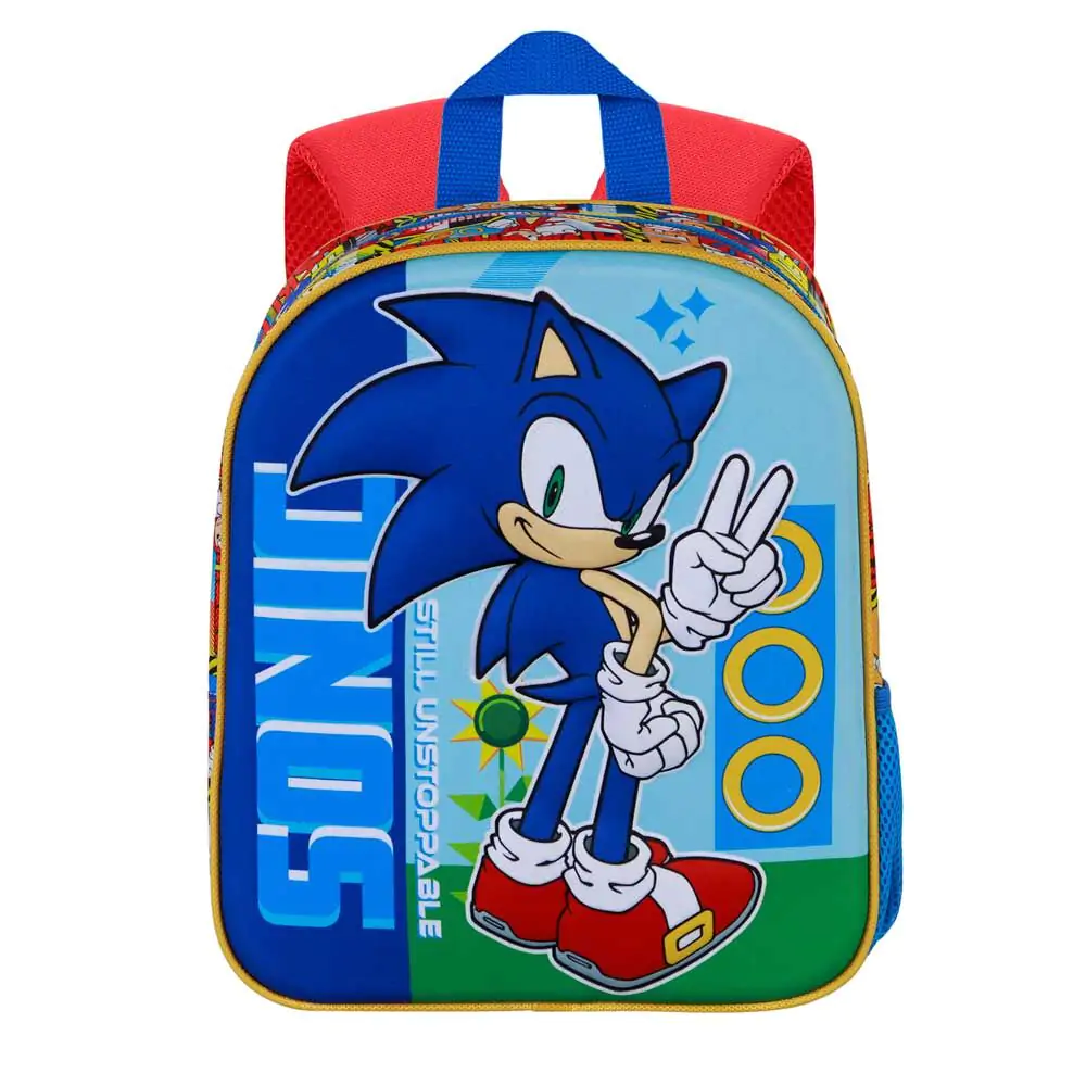 Sonic The Hedgehog 3D Rucksack 31cm Produktfoto