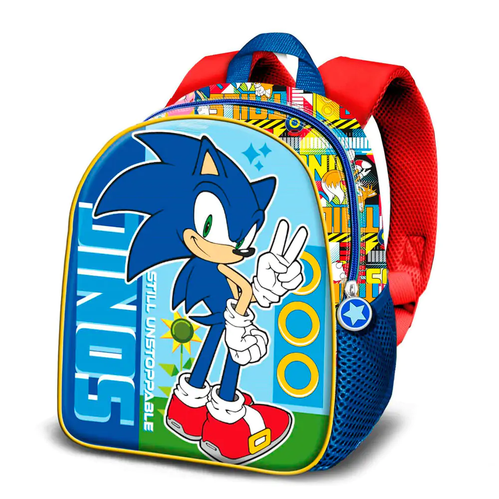 Sonic The Hedgehog 3D Rucksack 31cm termékfotó