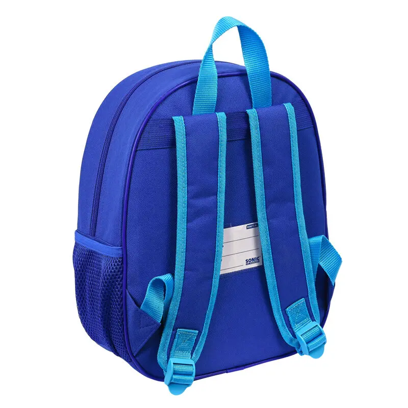 Sonic The Hedgehog 3D Rucksack 33cm Produktfoto